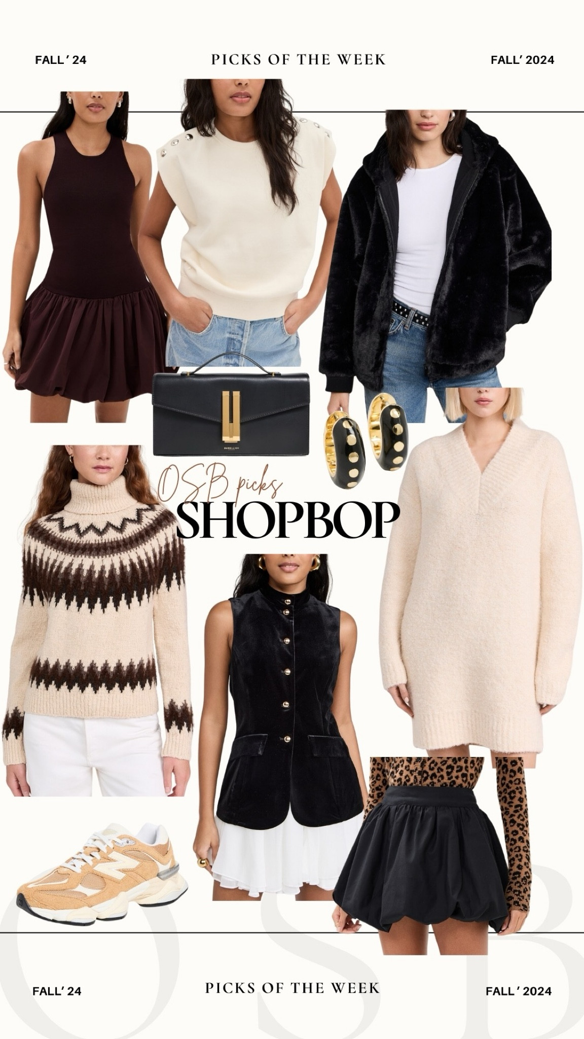 It’s a new week, so here are my fav ShopBop picks for Fall/Winter season ❄️ 🤍

#LTKGiftGuide #LTKStyleTip #LTKSeasonal