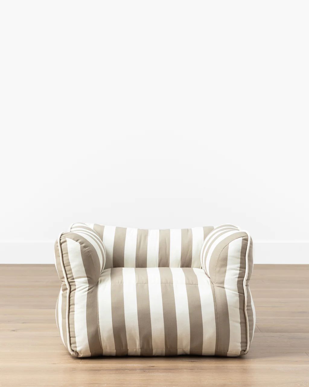 Tan Striped Kids Chair | McGee & Co.