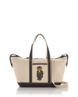 Polo Bear Canvas Mini Shopper Tote | Bloomingdale's (US)