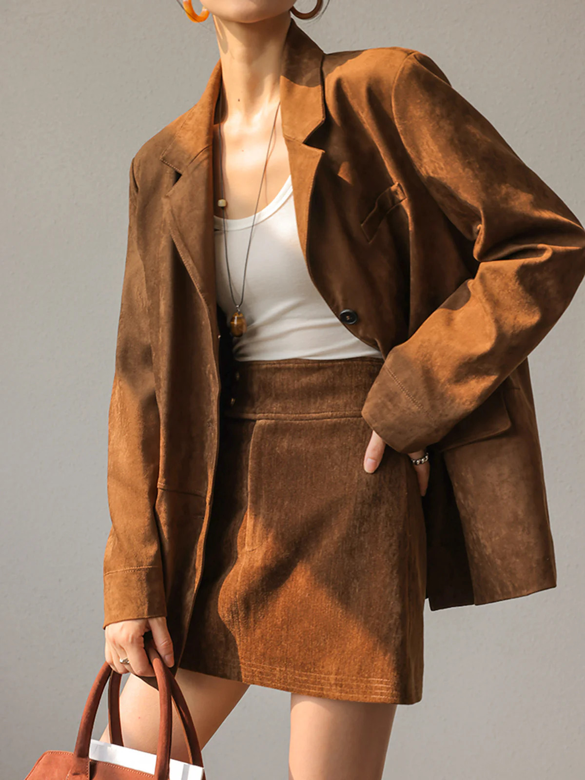 Vintage Suede Blazer | Commense