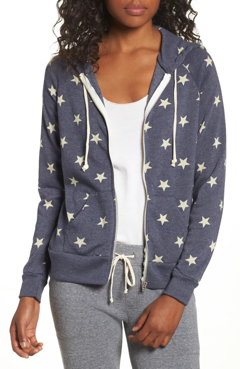 Adrian Print Zip Hoodie | Nordstrom