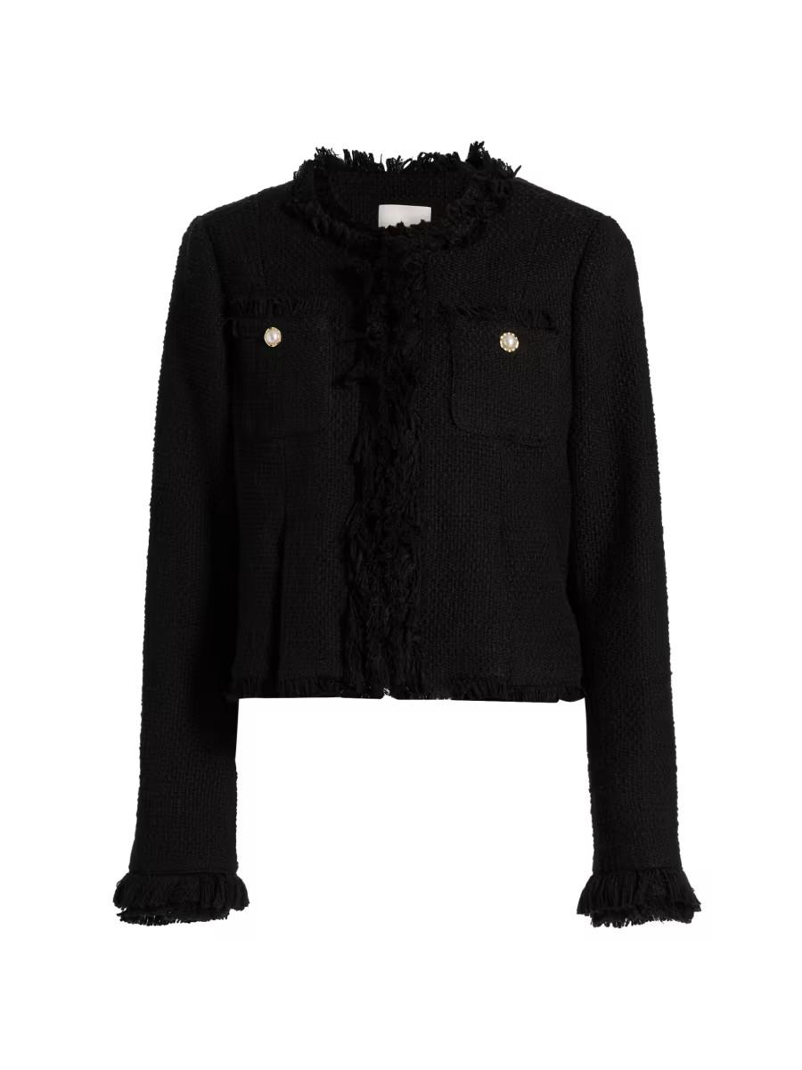 Misty Tweed Handkerchief Jacket | Saks Fifth Avenue