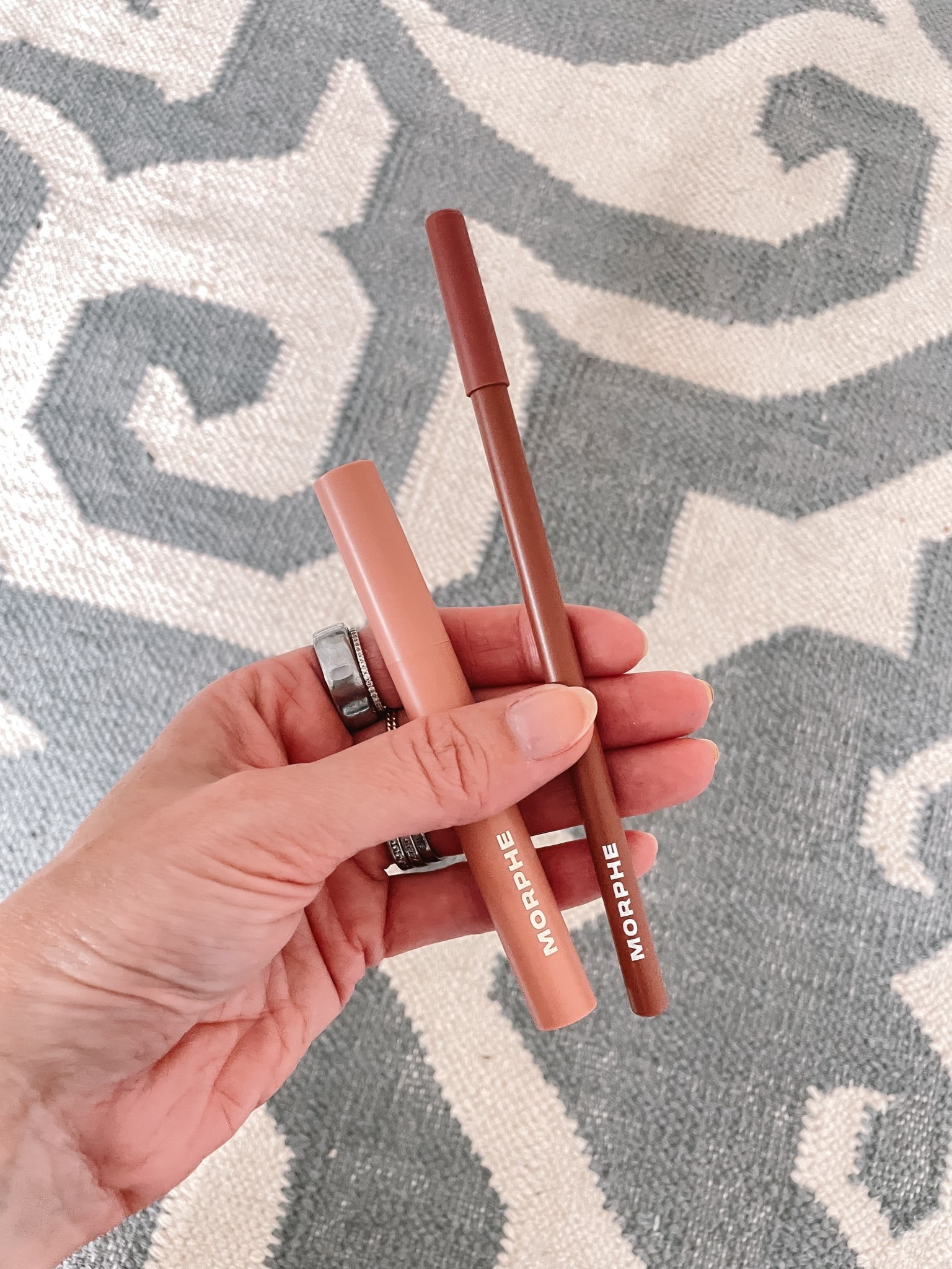 Love, love, love this lip combo! Liner is Morphe in shade Makeup Talk and matte Lipstick is Morphe is the shade Ballet.

#LTKOver40 #LTKBeauty #LTKFindsUnder50