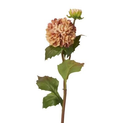 Spice Dahlia Faux Stem | Cailini Coastal