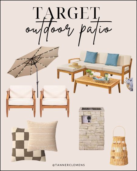 Outdoor patio home finds from target, target home decor for your outdoor patio, summer home finds 

#LTKHome #LTKSeasonal