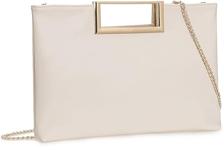 CHARMING TAILOR Fashion PU Leather Handbag Stylish Women Convertible Clutch Purse | Amazon (US)