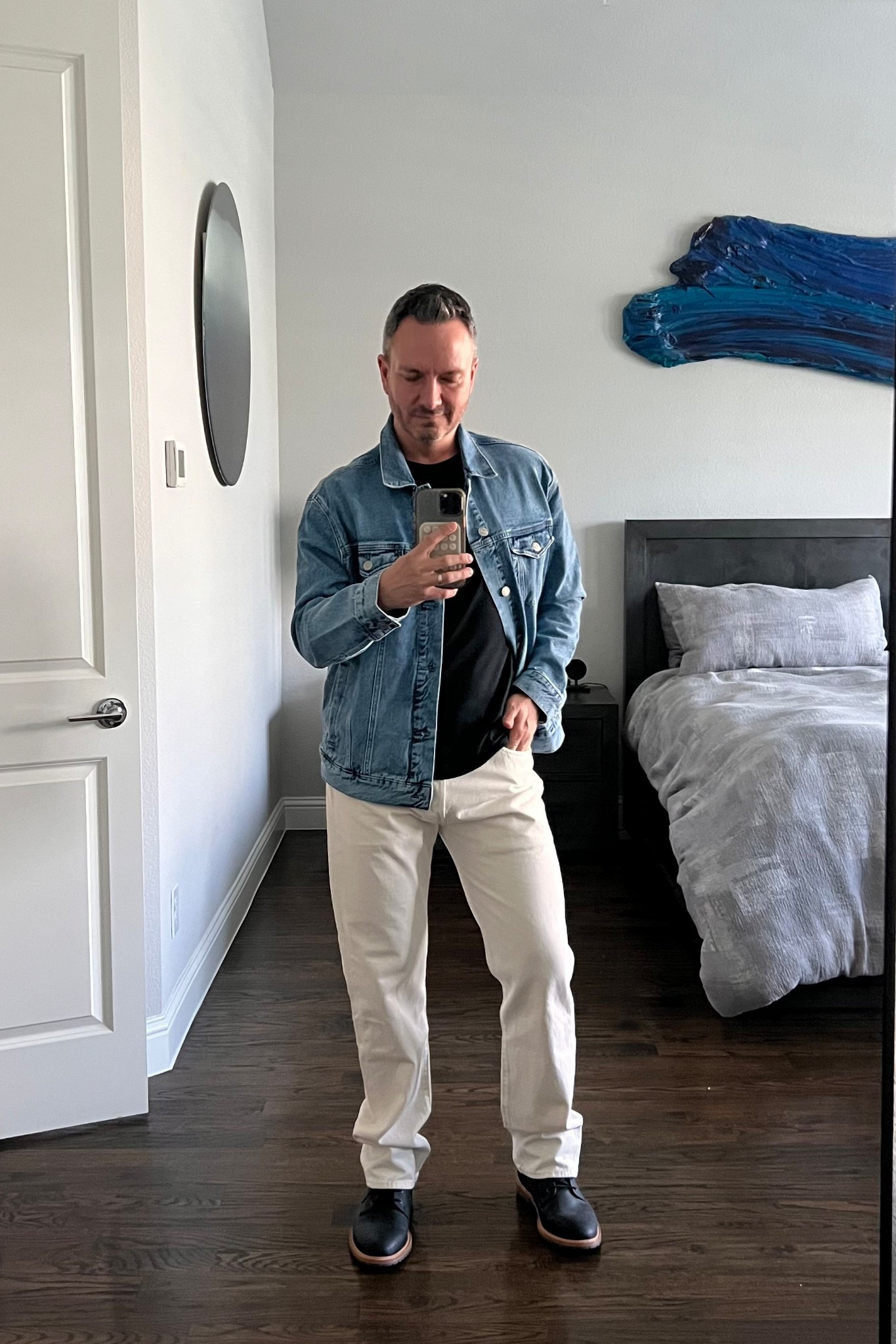 Finally got a denim jacket for the spring! A great addition to any men’s wardrobe

#LTKootd #LTKMens