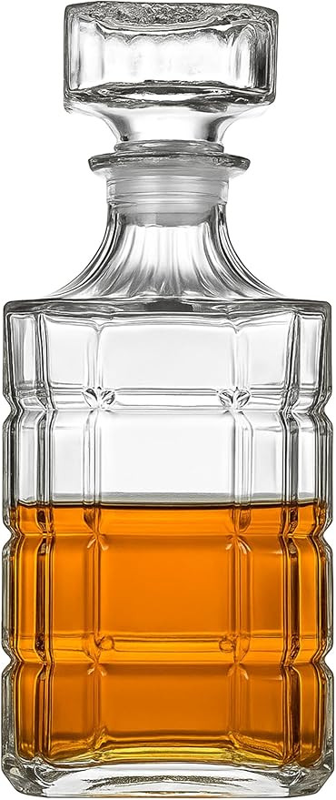 Whiskey Decanter for Scotch Liquor Bourbon or Wine - 750ml | Amazon (US)