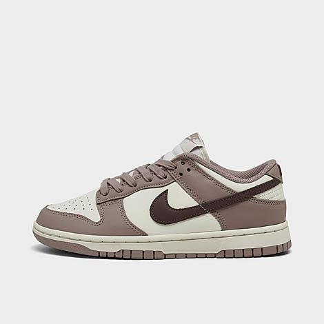 Nike Women's Dunk Low Retro Casual Shoes in Sail/Plum Eclipse/Diffused Taupe Size: 9.5 | JD Sports (US)