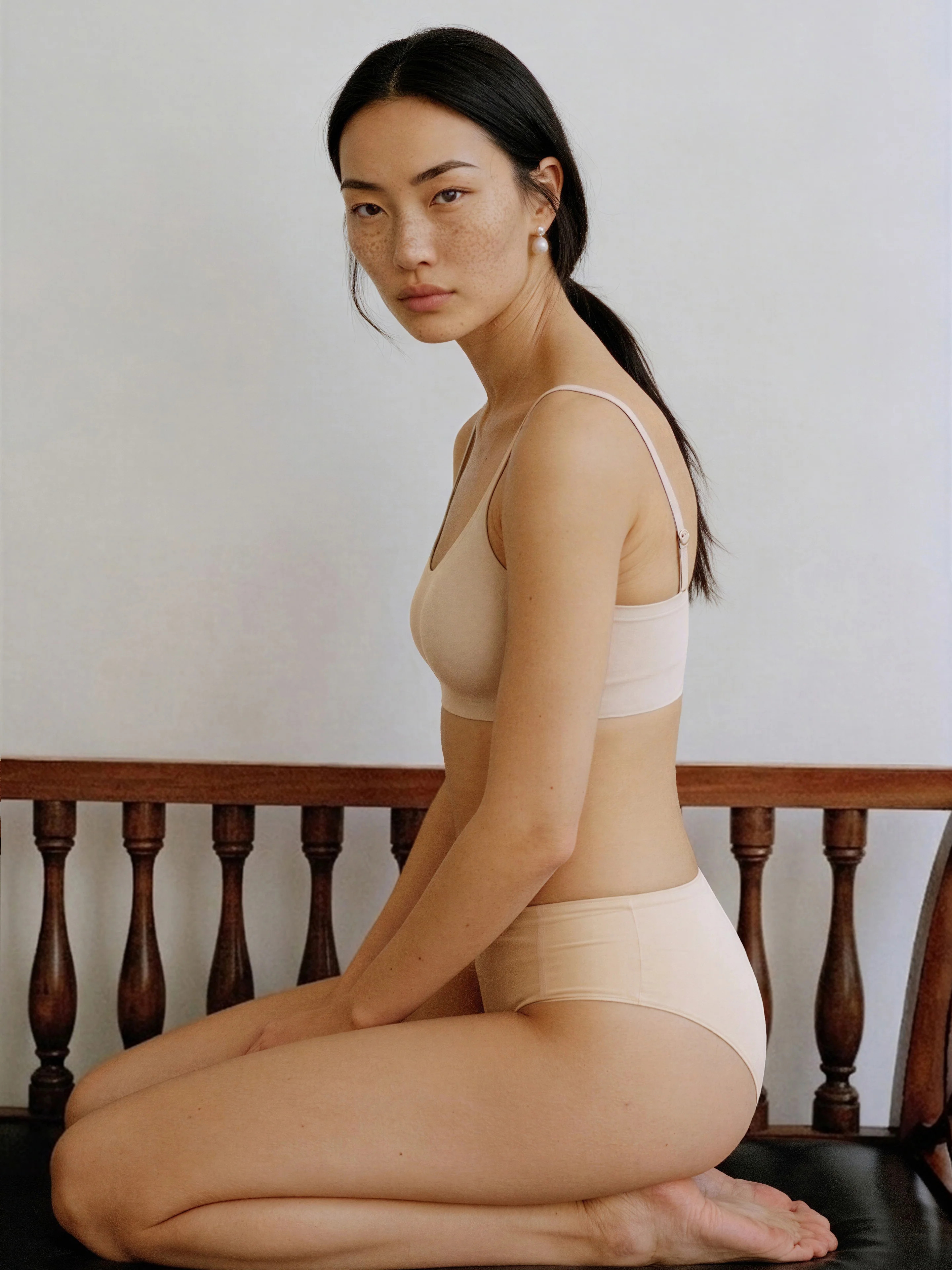 Barely Zero Anchored Cup Spaghetti Strap Bra | NEIWAI