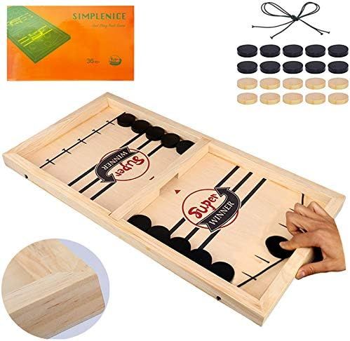 Fast Sling Puck Game ,Slingshot Games Toy,Paced Winner Board Games Toys for Kids & Adults Large Size | Amazon (US)