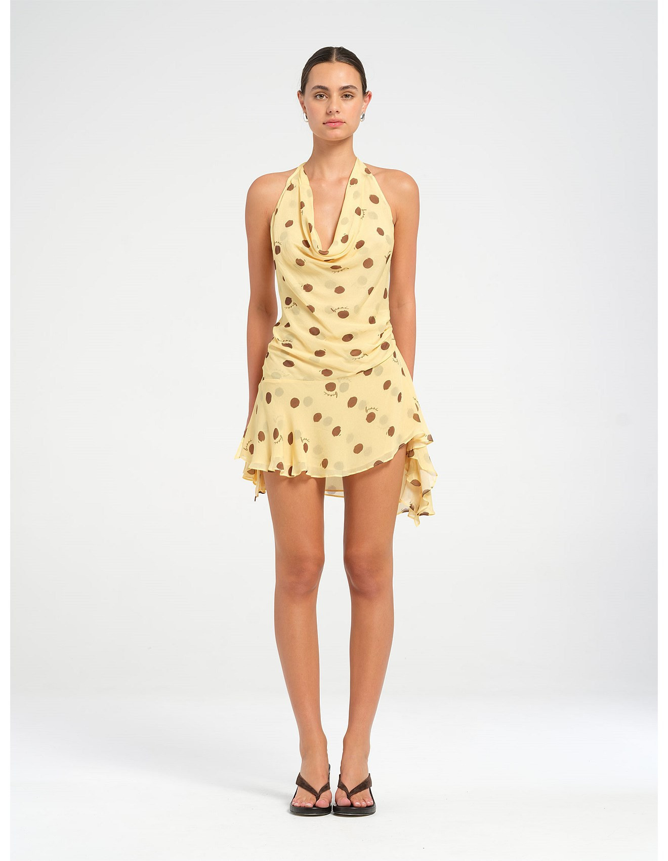 HARLOW HALTER DRESS | David Jones (Australia & New Zealand)