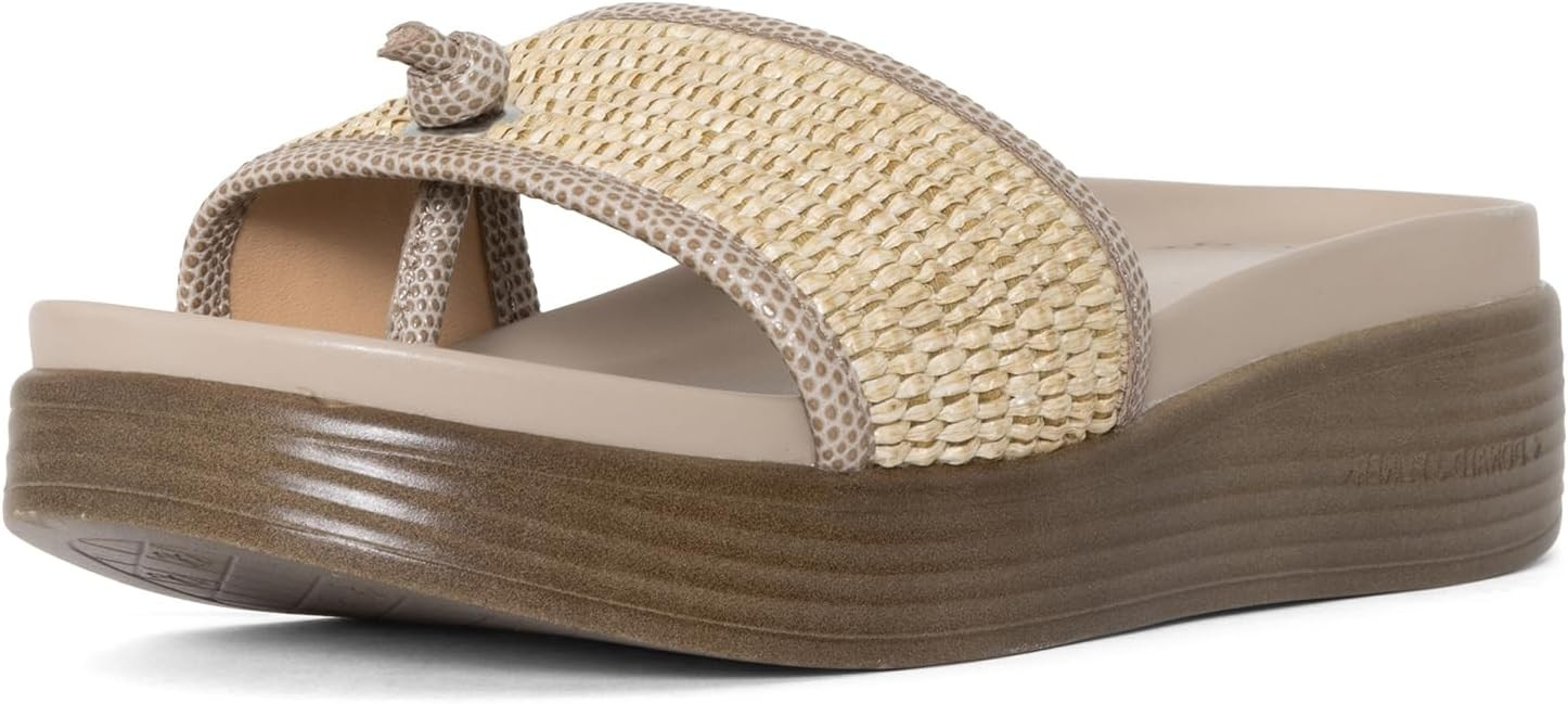 Donald Pliner Women's Farrah Slide Sandals, Women's Summer Sandals, 1,25" Slip-On Sandals for Wom... | Amazon (US)