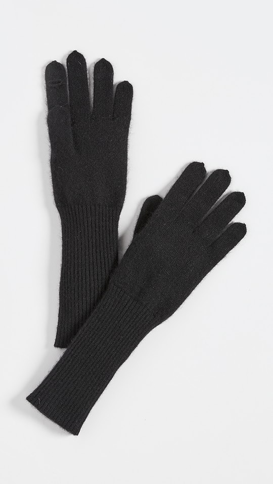 White + Warren Cashmere Long Texting Gloves | SHOPBOP | Shopbop