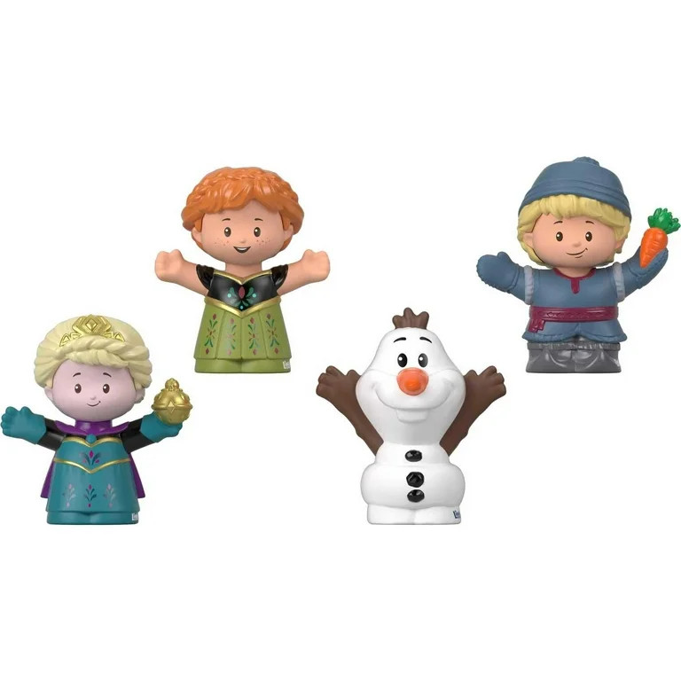 Disney Frozen Elsa & Friends Little People Figure Set for Toddlers, 4 Characters | Walmart (US)