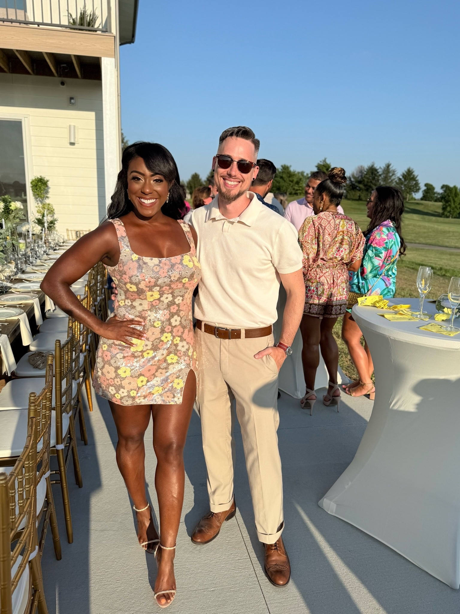 I made a “get to know me reel” today on insta and flashed a picture of my husband, and I and everyone wanted to know where this dress came from! 

I mean it is 🔥🔥🔥 
I’m wearing a Large ❤️
