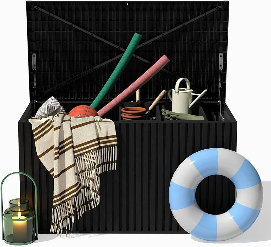 Veradek Everything Deck Box 120 Gallon | Lockable Storage Box and Organization for Patio Furnitur... | Amazon (US)