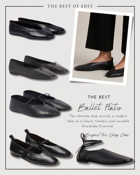 The Best Ballet Flats

The ultimate shoe revival, a modern take on a classic, timeless and versatile Wardrobe Essential.

If you love minimalist brands like The Row, you will love these minimalist and modern ballet flats.

Beyond the Shop Door Xx

#LTKover40 #LTKstyletip #LTKshoecrush