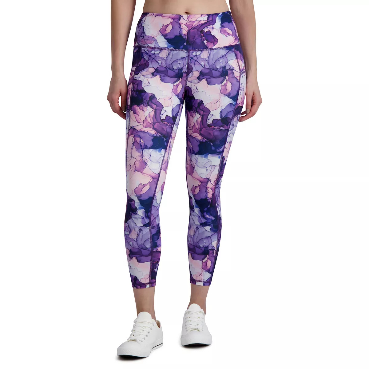 Women's Gaiam Om Olivia Print High-Waisted 7/8 Leggings | Kohl's
