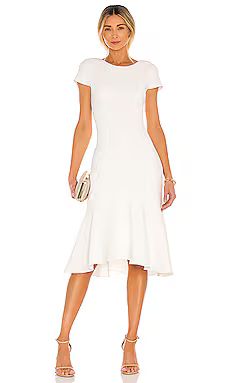 Amanda Uprichard Evalina Dress in Ivory from Revolve.com | Revolve Clothing (Global)