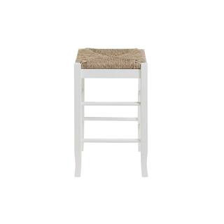 Boraam 24 in. White Bar Stool-94324 - The Home Depot | The Home Depot