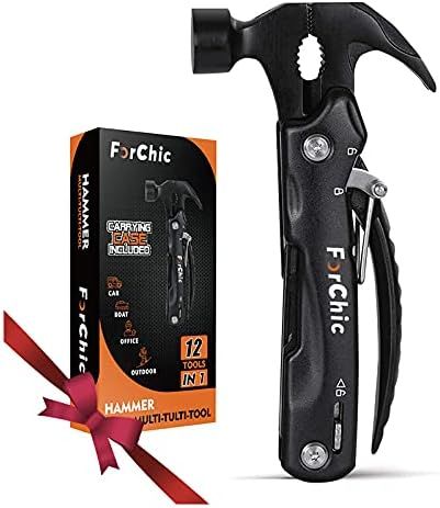 Hammer Multi Tool 12 in 1 Hammer Camping Gear Survival Tool Christmas Birthday Gift for Men, DIY ... | Amazon (US)