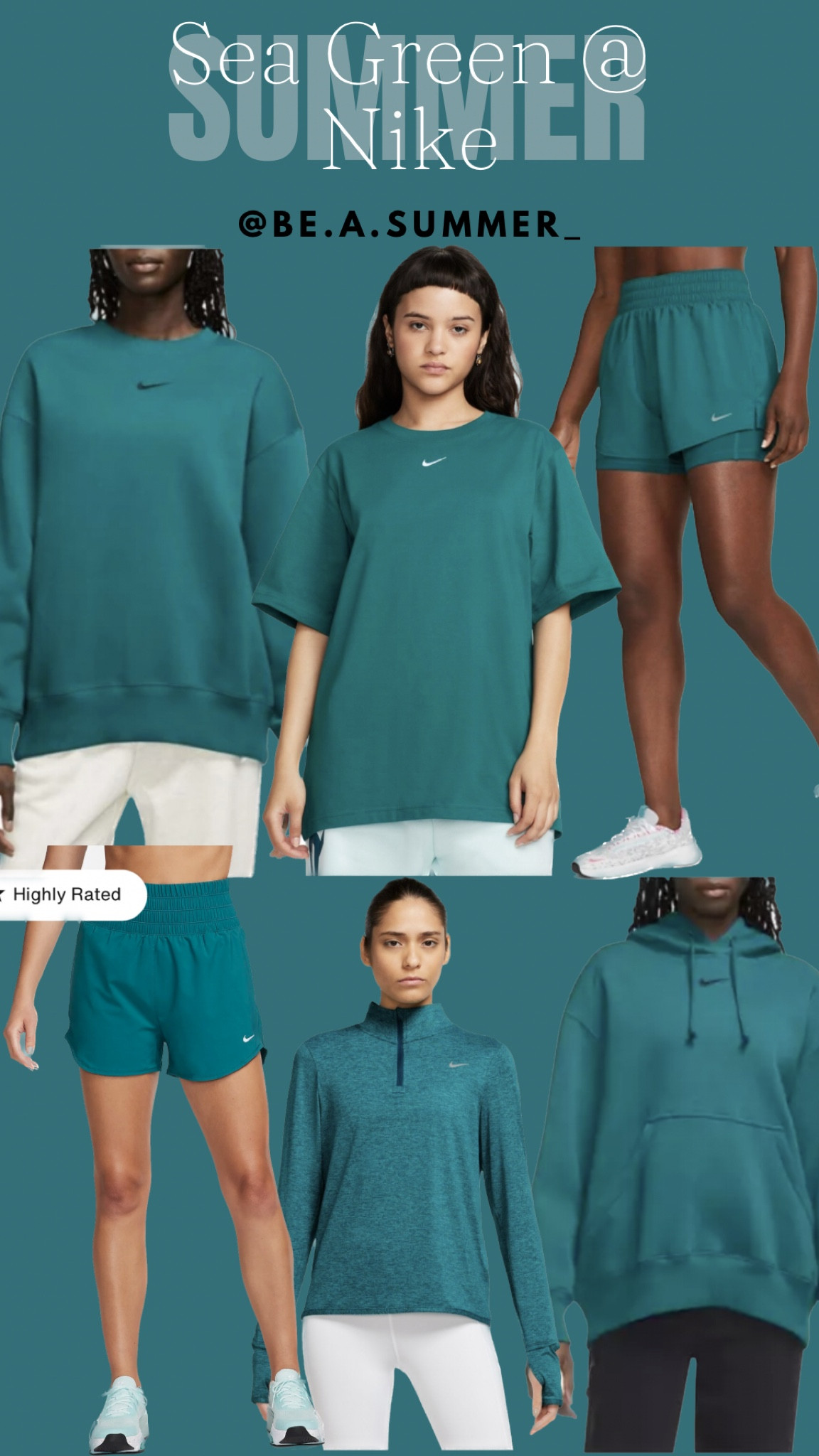 Verified Sea Green at Nike

Geode Teal = Sea Green

#hoc #hocsummer

#LTKFind #LTKBacktoSchool #LTKstyletip