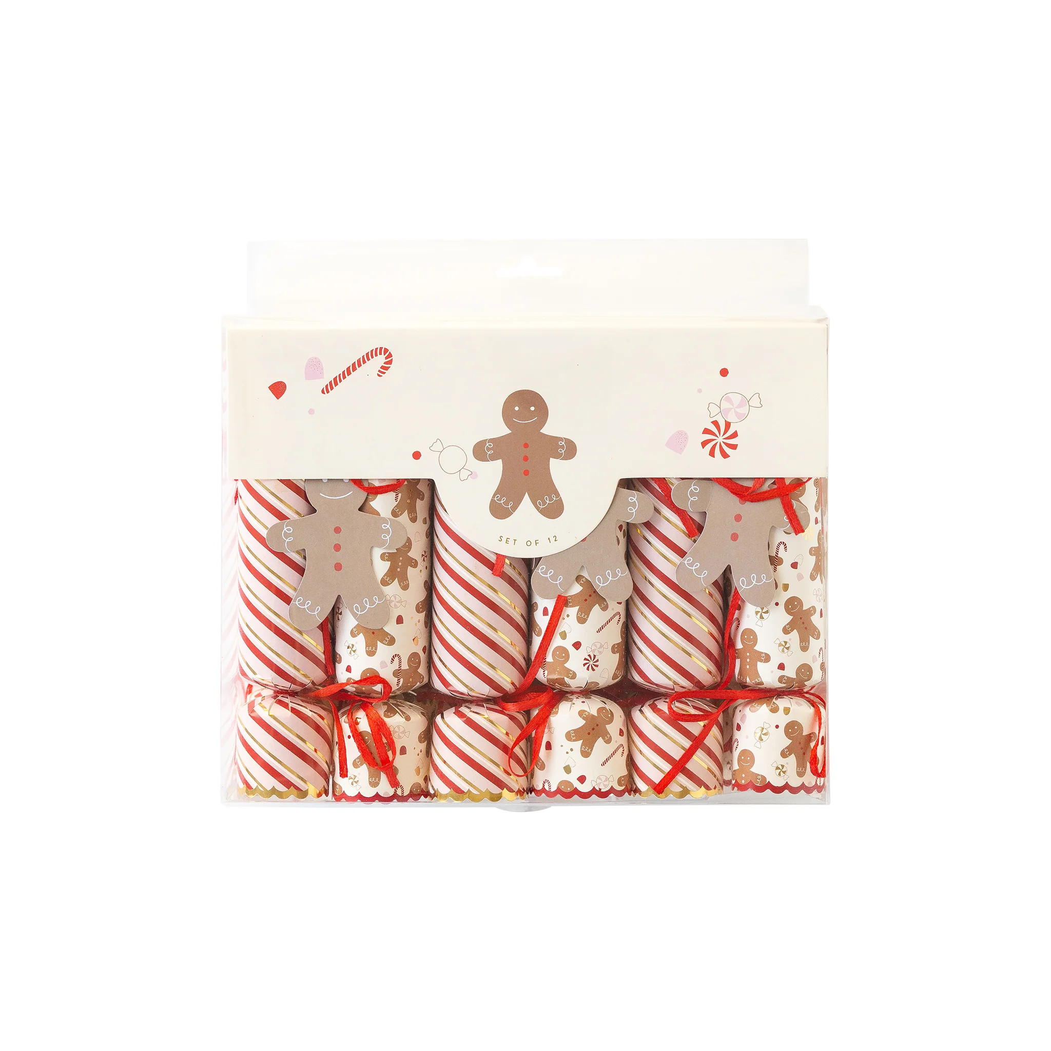Gingerbread and Stripes Cracker Set | My Mind's Eye