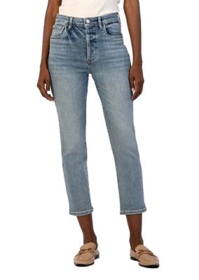 Women's KUT from the Kloth Elizabeth Slim Fit Straight Jeans | Scheels