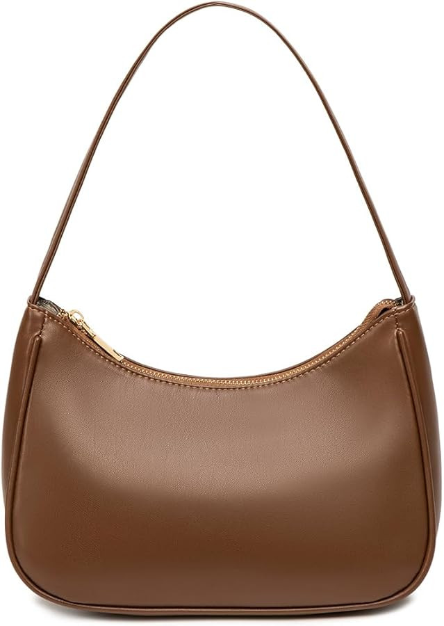 CYHTWSDJ Shoulder Bags for Women, Cute Hobo Tote Handbag Mini Clutch Purse with Zipper Closure | Amazon (US)