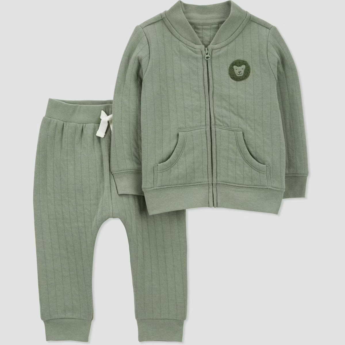 Carter's Just One You® Baby Boys' Bomber Jacket - Green | Target