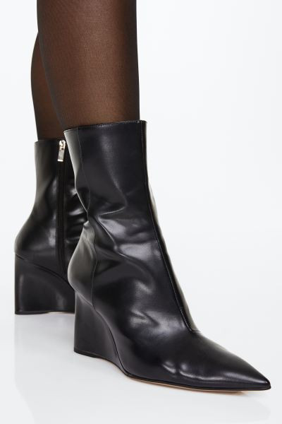 Wedge-heeled boots | H&M (UK, MY, IN, SG, PH, TW, HK)