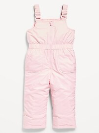 Water-Resistant Snow-Bib Overalls for Toddler Girls | Old Navy (US)