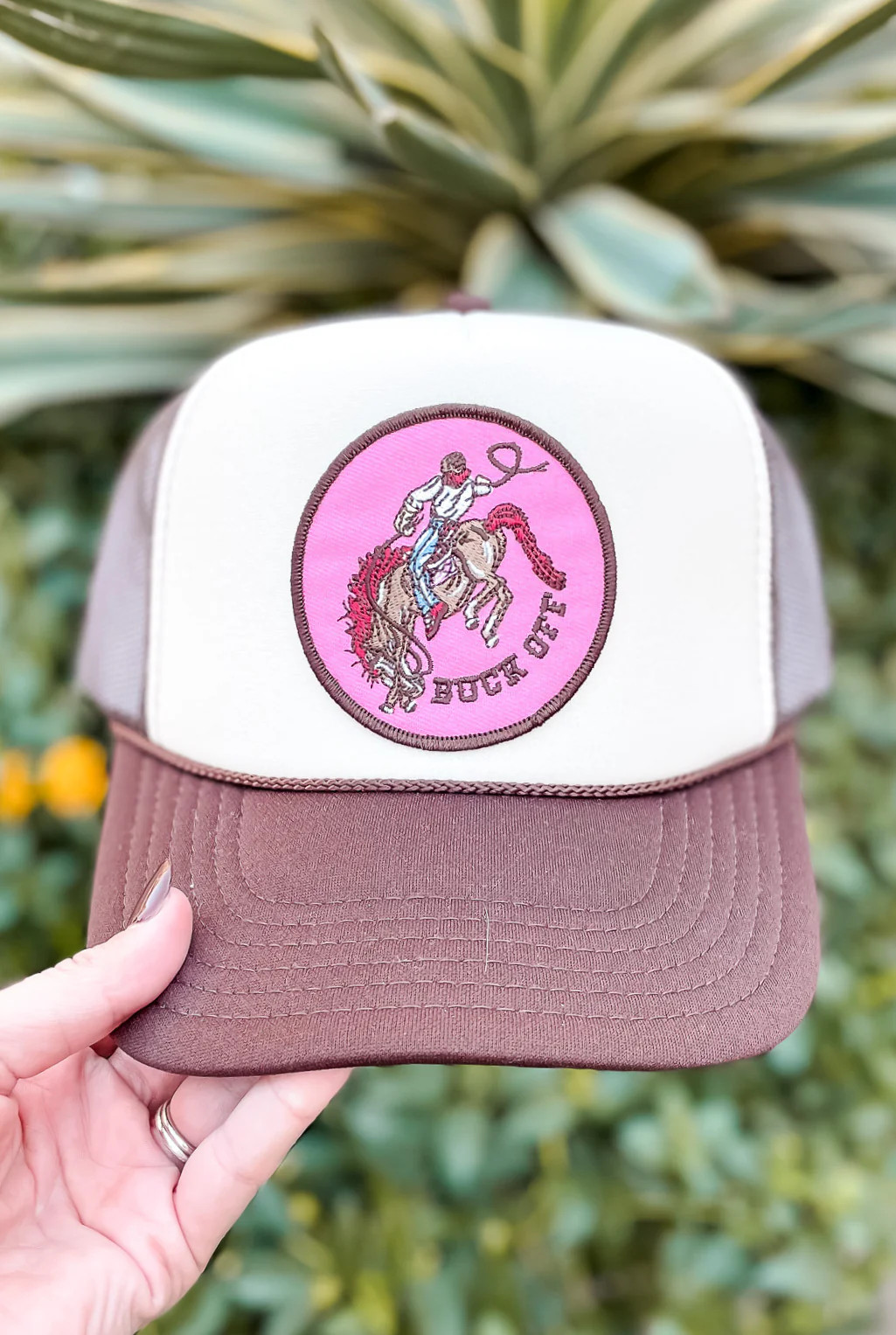 Buck Off Trucker Cap | Tucker Brown