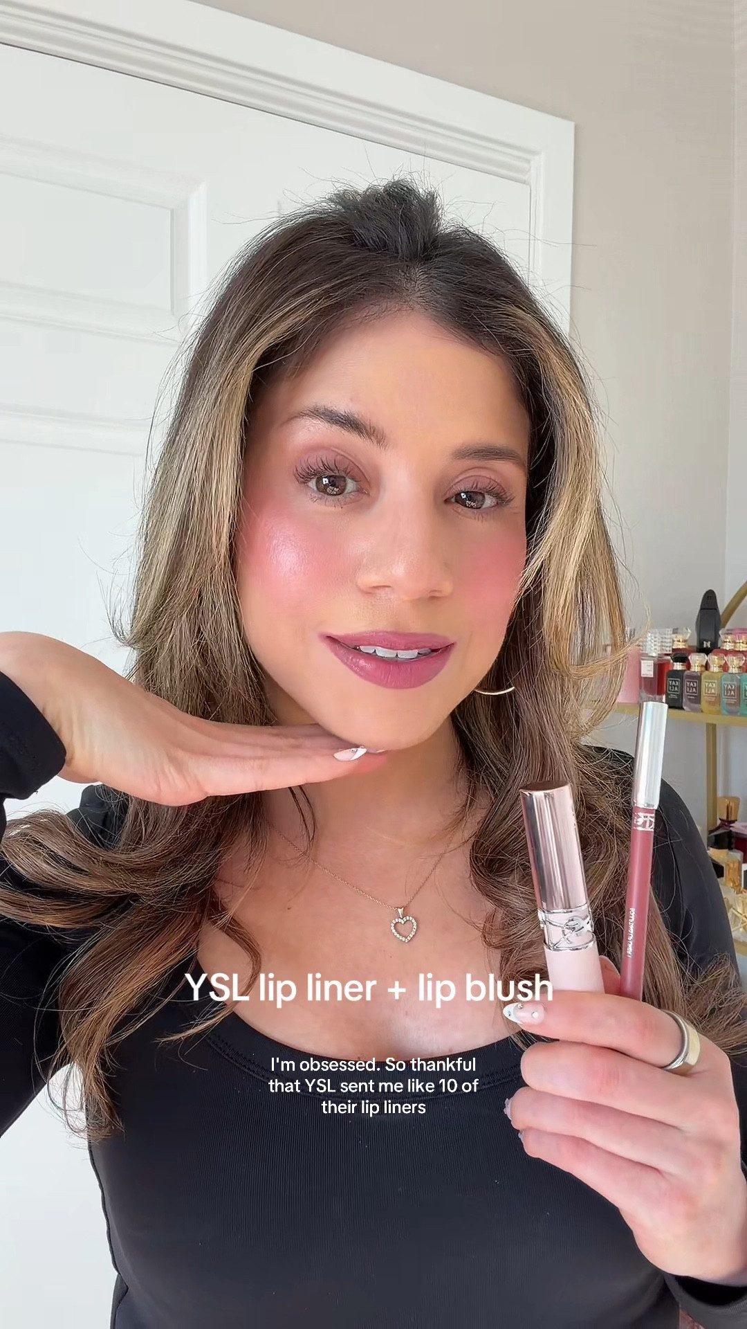 GRWM: YSL lip liner and lip blush 

#LTKBeauty #LTKgrwm #LTKootd