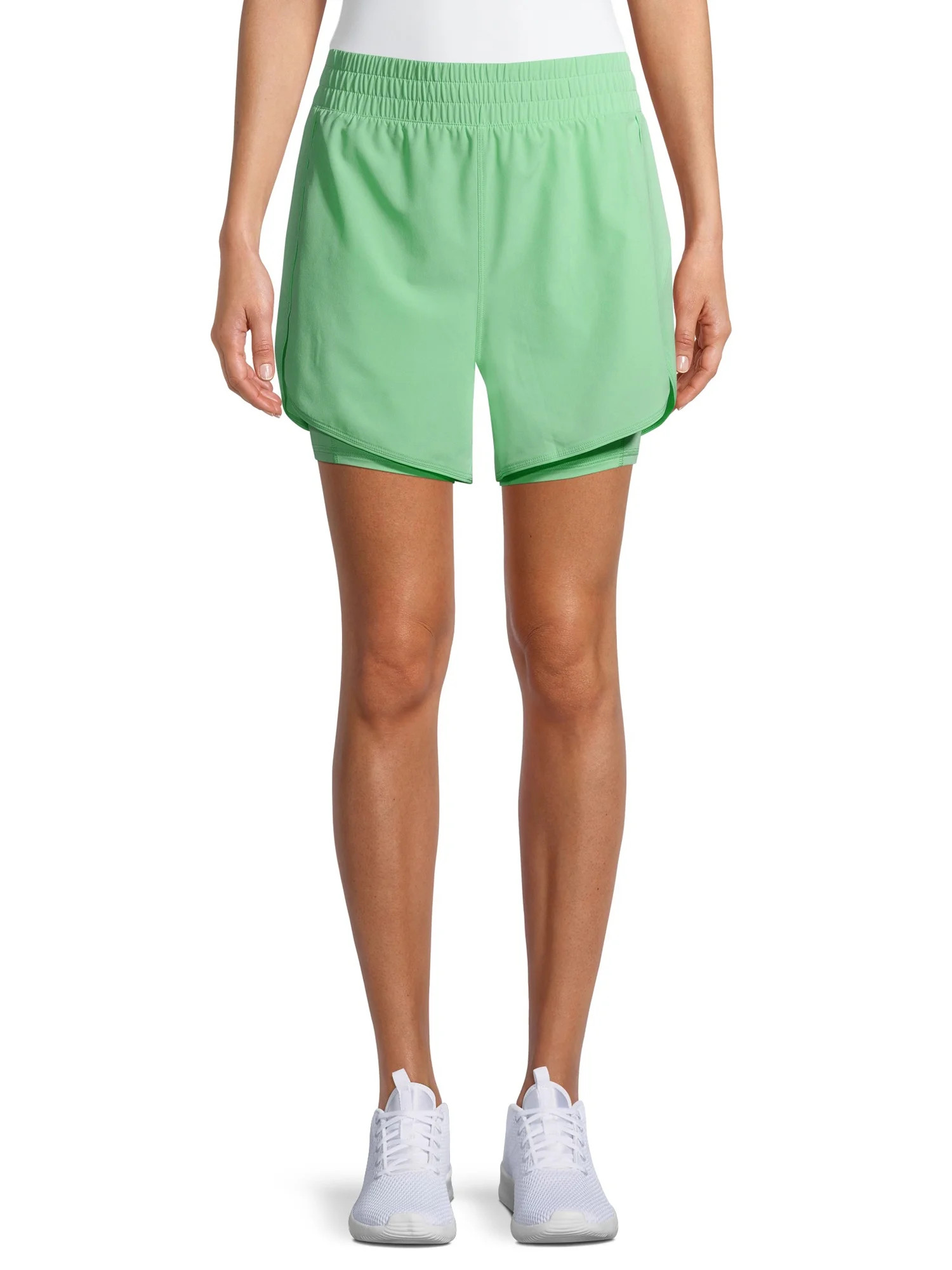 Avia Women's Running Shorts with Bike Liner | Walmart (US)