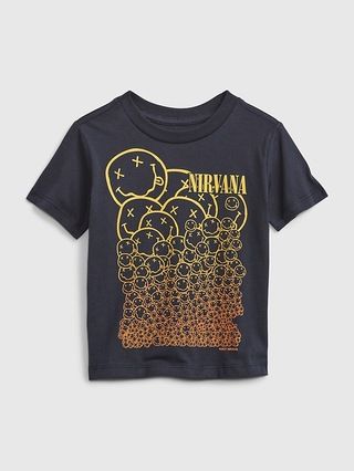 Toddler 100% Organic Cotton Band Graphic T-Shirt | Gap (US)