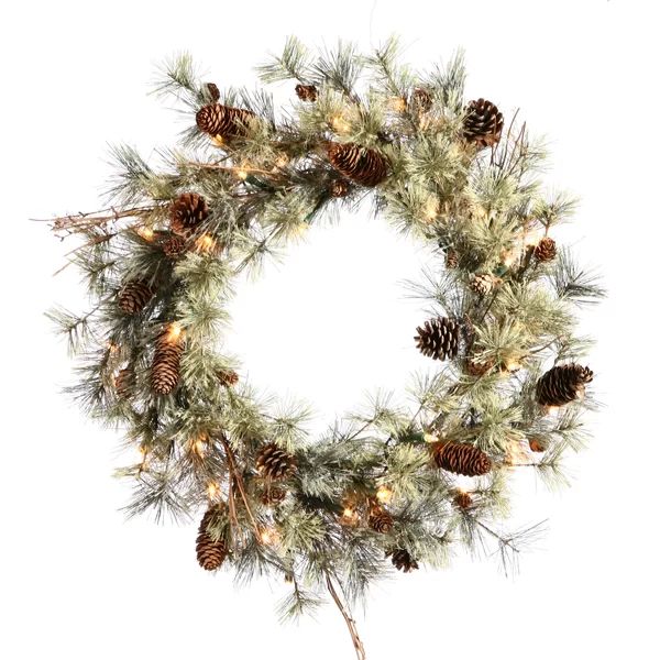 Artificial Dakota Pine Wreath | Wayfair North America