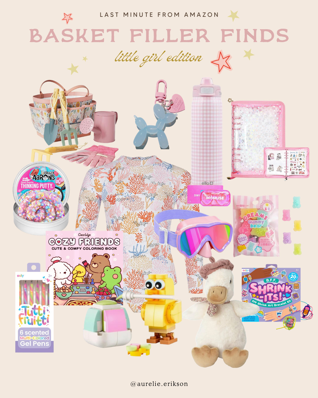 Easter basket fillers but extra girly & cute 🎀🐰 all from amazon & all quick!
 

 #LTKSeasonal #LTKKids