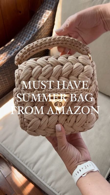 Amazon finds, Summer bag 

#LTKVideo #LTKItBag #LTKSeasonal