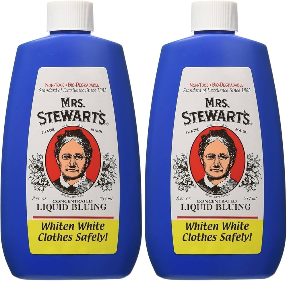 Mrs. Stewart's Concentrated liquid bluing , 8 ounce (Pack of 2) | Amazon (US)