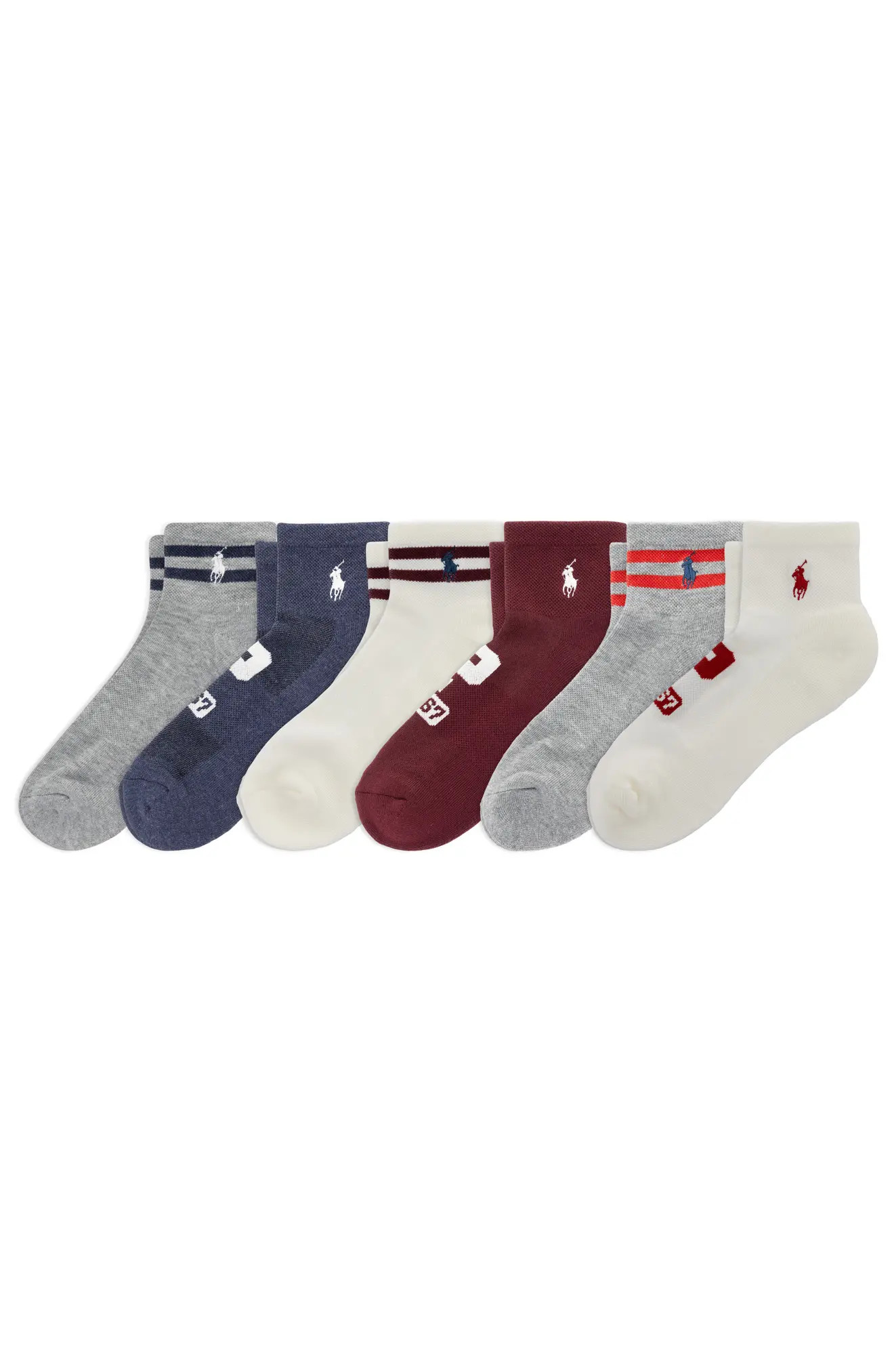 Assorted 6-Pack Quarter Socks | Nordstrom