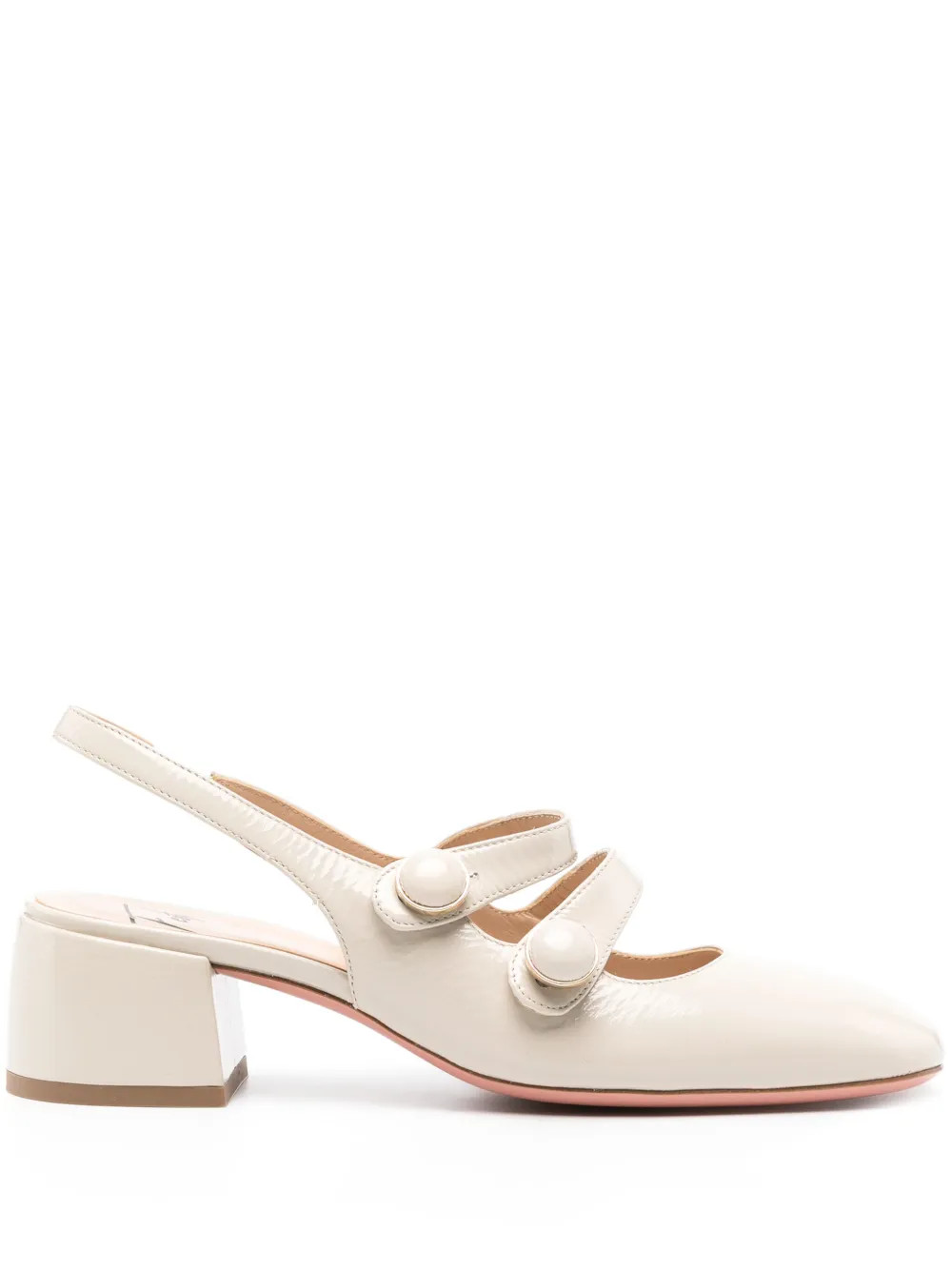 Roberto Festa Loule 50mm Leather Pumps - Farfetch | Farfetch Global