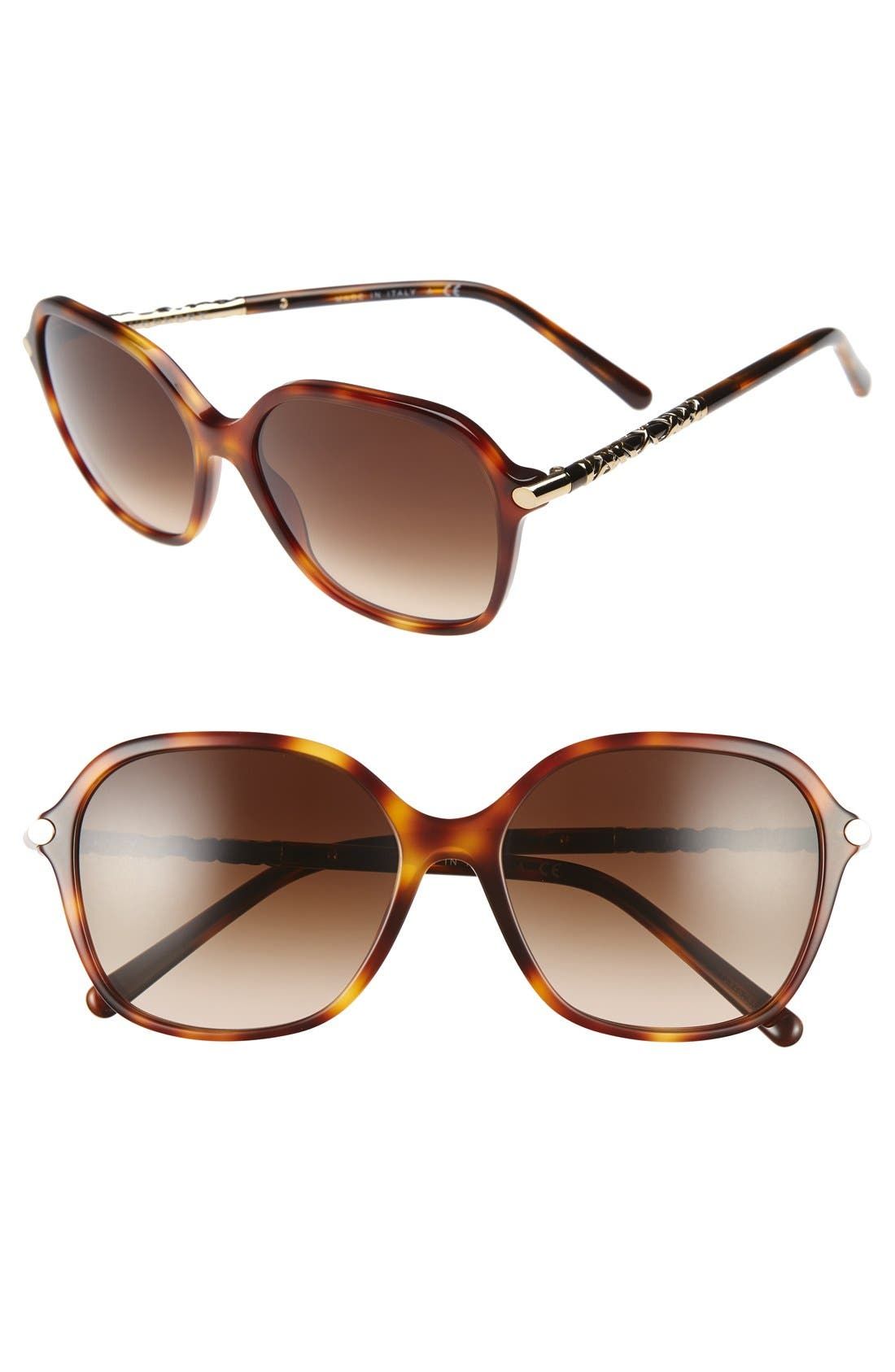 57mm Retro Sunglasses | Nordstrom