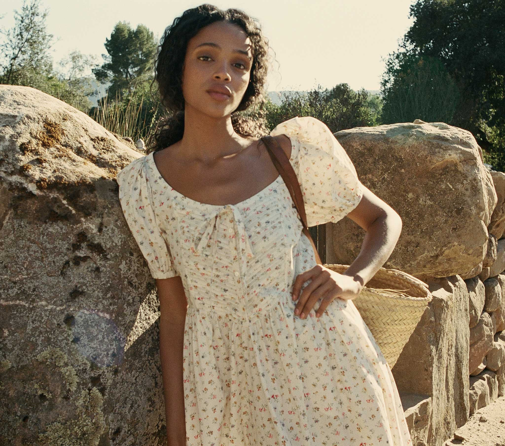 MONCEAU DRESS -- COTTAGE BREEZE FLORAL | DOEN