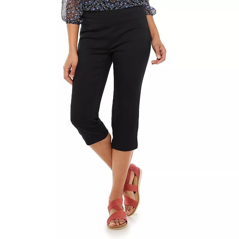 Women's Croft & Barrow® Effortless Stretch Capri Pants | Kohl's