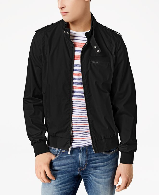 Men's Iconic Racer Lightweight Jacket | Macys (US)
