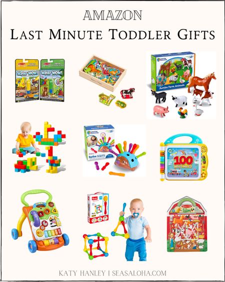 Last minute toddler gifts 1 year plus! These have all been major hits with our toddler & wont disappoint! 

Toddler toys. Toddler activities. Animal figurines. Toddler gift guide. Last minute gift ideas. Amazon gift guide. Amazon toys. Amazon finds. Toddler birthday gifts. Kids gift guide.

#LTKbaby #LTKkids #LTKGiftGuide