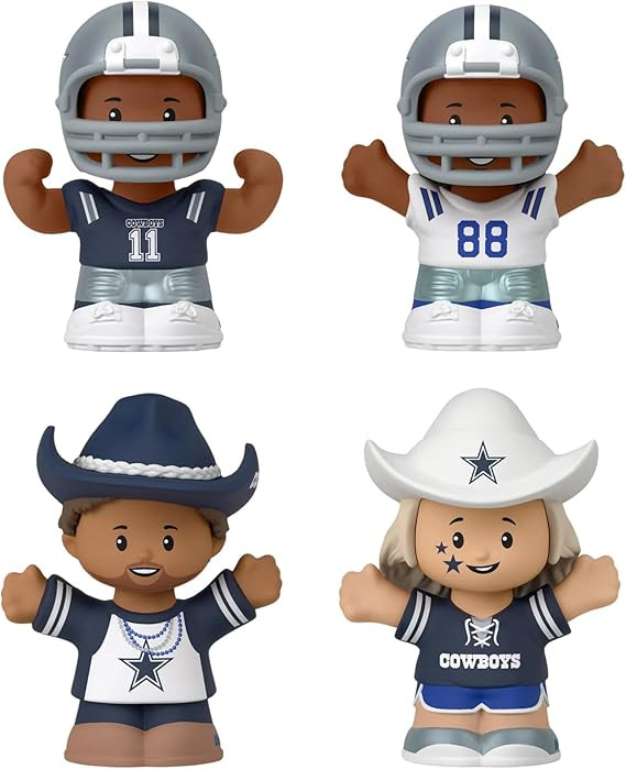 Little People Dallas Cowboys NFL Collector Figure Set, OS | Amazon (US)