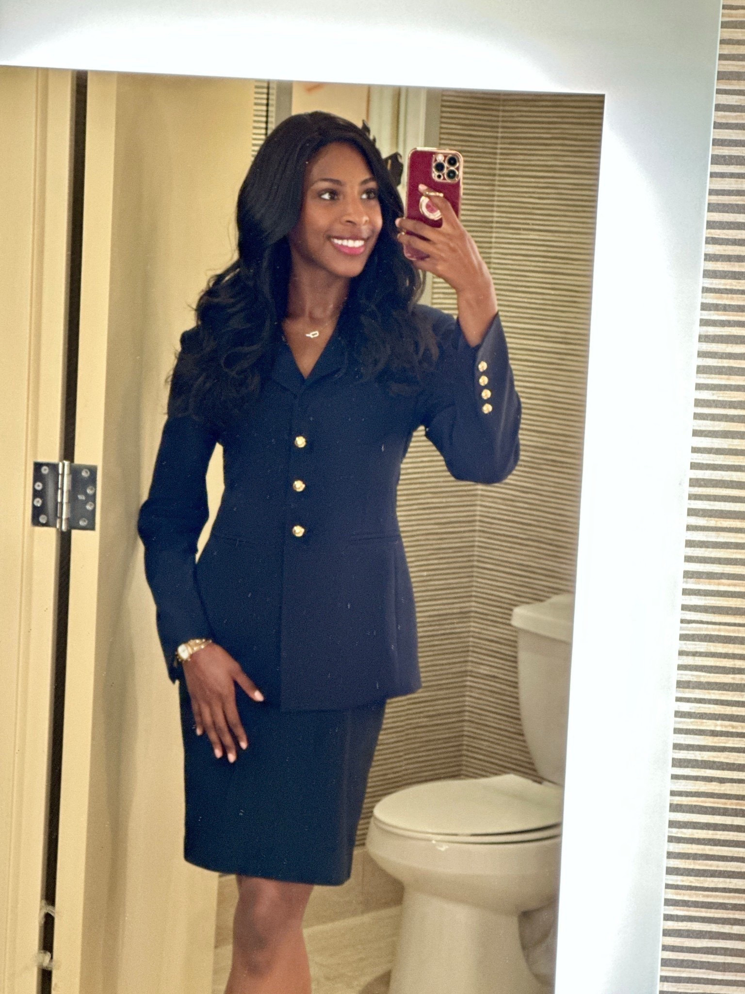 Professional outfit that makes you feel elegant.

Use my code: nessainstyle_12 for 12 % off sitewide!

https://thecommense.com/

Wearing size small (5’9”) 
.
.
.
.
.

professional outfit, navy blazer, Commense blazer, workwear outfit, office outfit inspo, business casual outfit, professional dress outfit, blazer and dress outfit, polished workwear, chic office style, elegant work outfit, business professional, fall workwear, workplace fashion, elevated basics, classic navy outfit, timeless work outfit, corporate style, professional wardrobe essentials, everyday workwear, sophisticated style